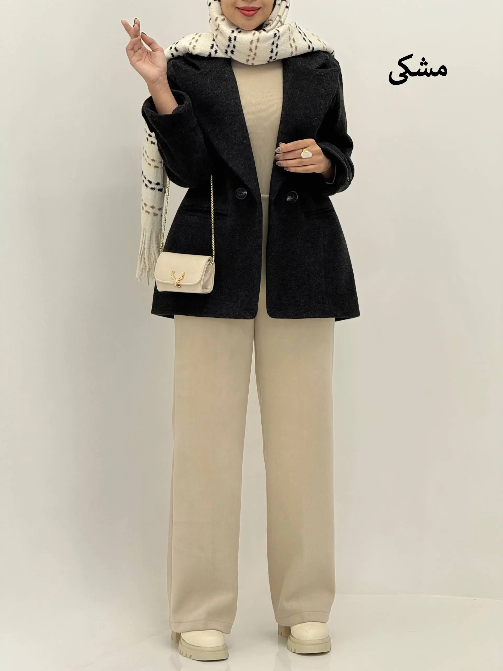 3865-پالتو فوتر شیدا